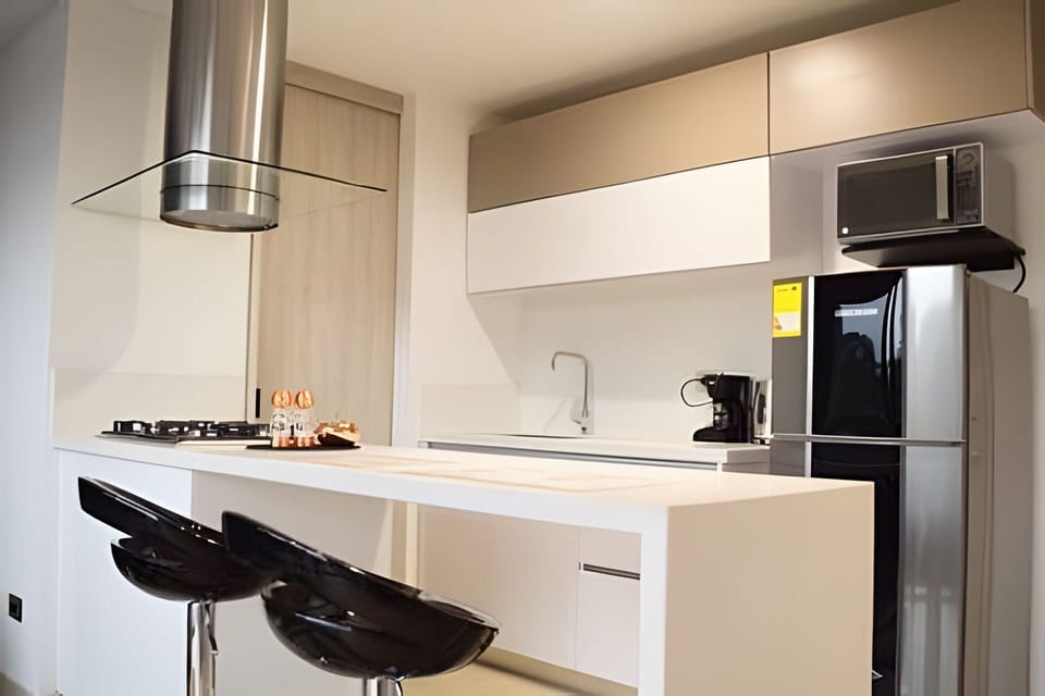 Apartment, City View | Private kitchen