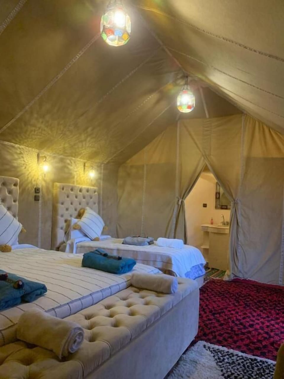Tent, Balcony, Desert View