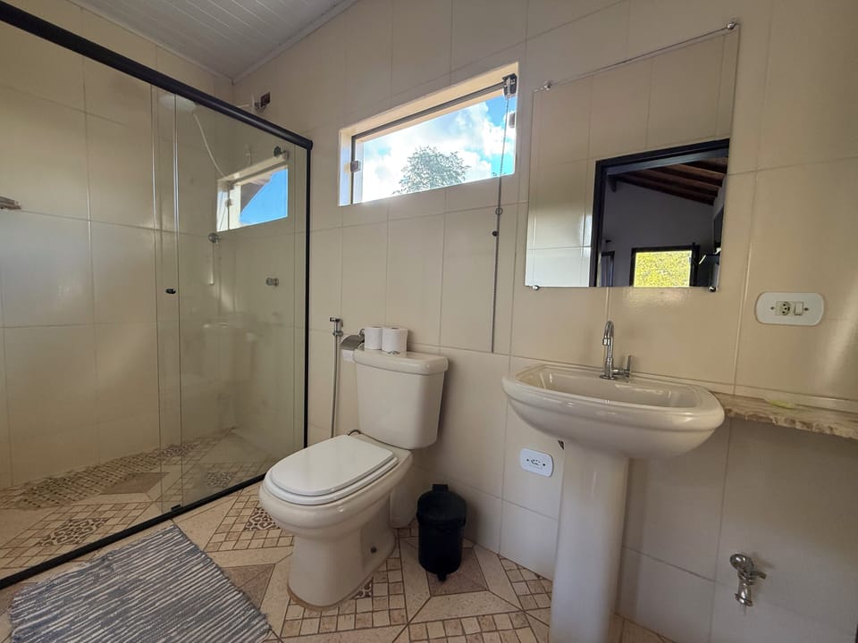 Comfort Twin Room, Balcony, Mountain View | Bathroom