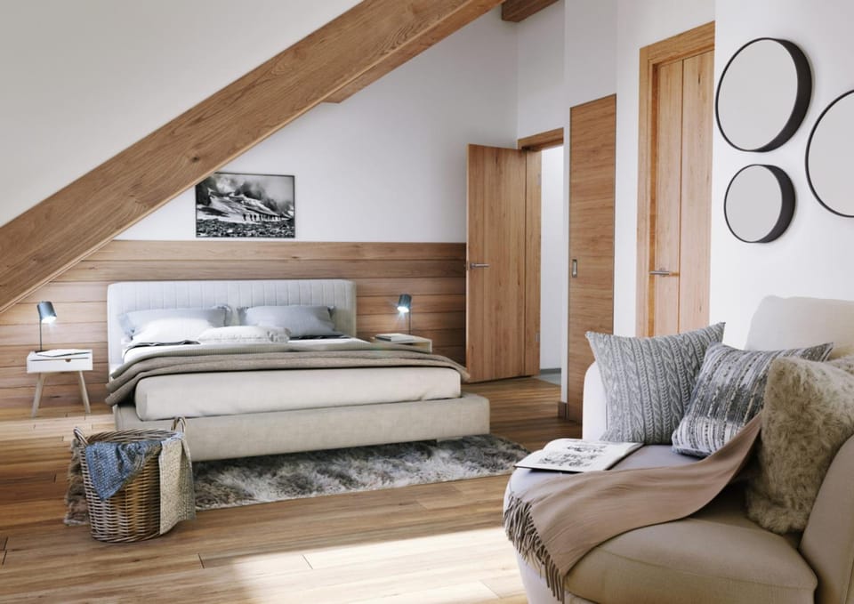 TSV Les Sources de Canop e 3p6 8p Cabin Apartment in Saint-Gervais-Bains