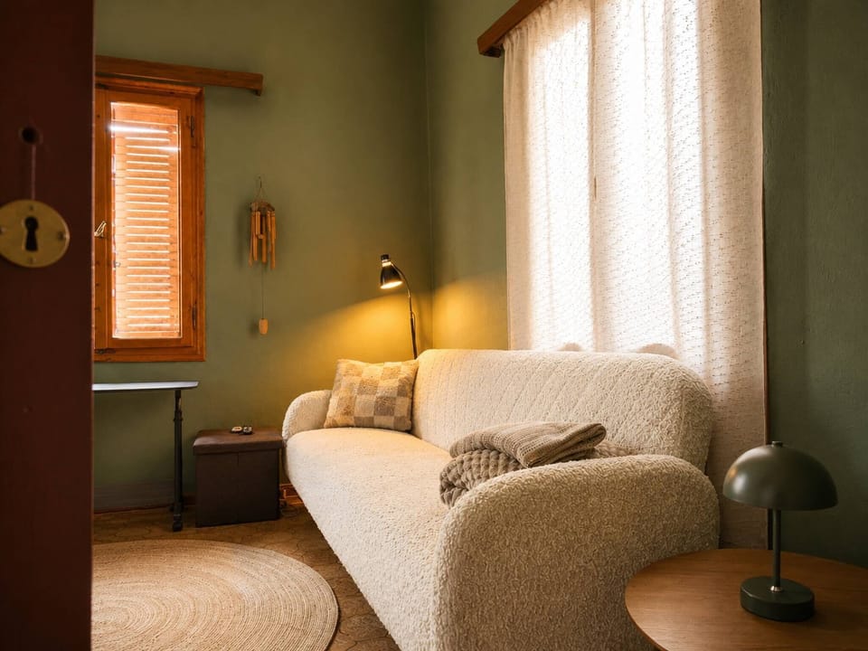 Studio, 1 Bedroom, Accessible, Smoking | Living room | Books