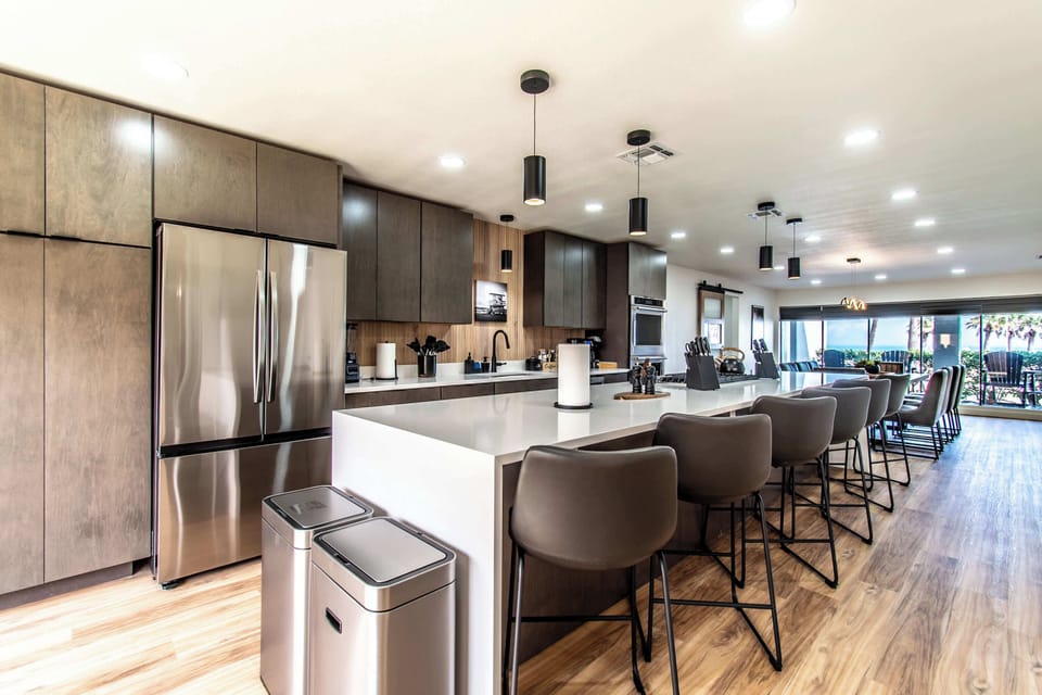 House, Multiple Beds, Pool Access, Ocean View (5445 Ocean Drive) | Private kitchen