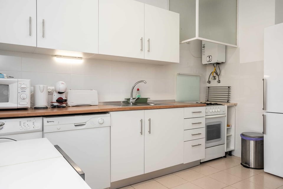 Apartment, Balcony, Pool View | Private kitchen