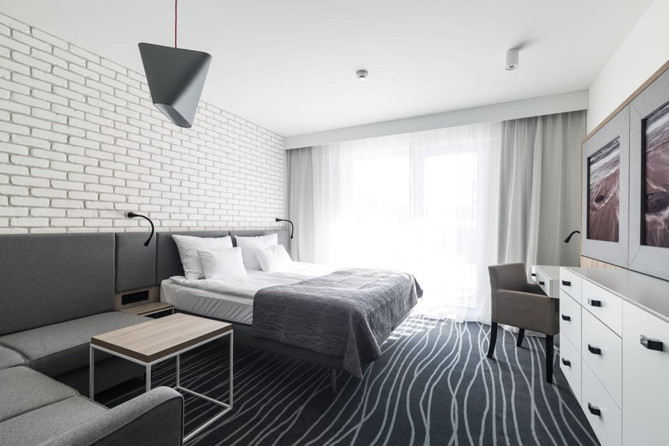 Minibar, in-room safe, desk, blackout drapes