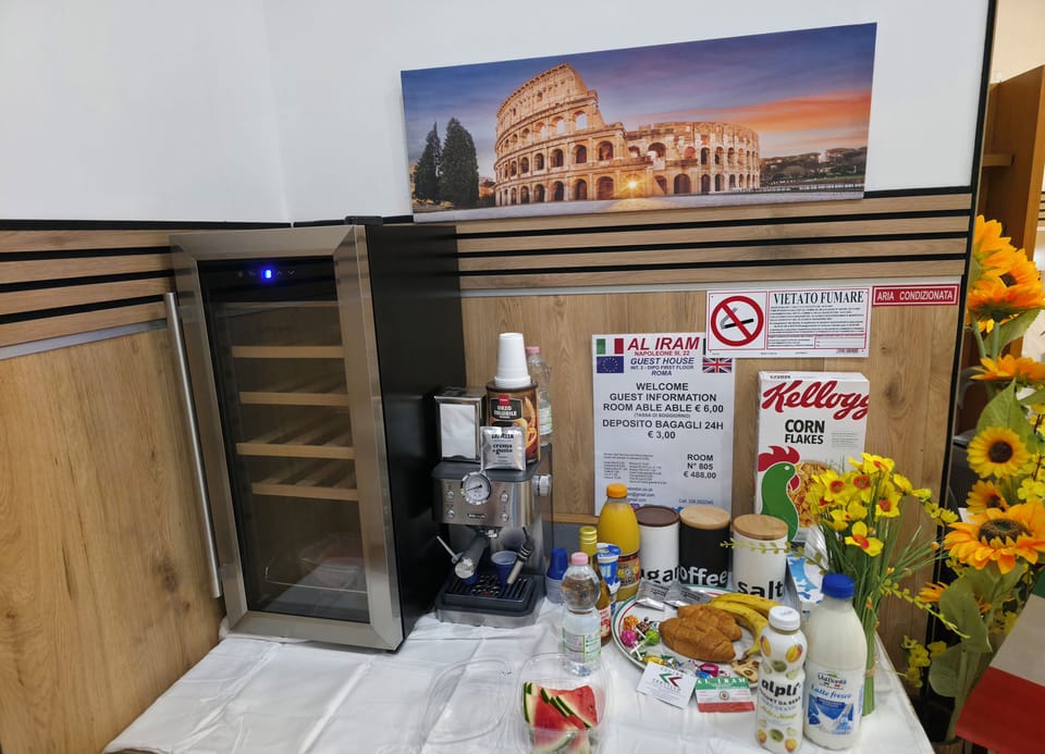Daily buffet breakfast for a fee