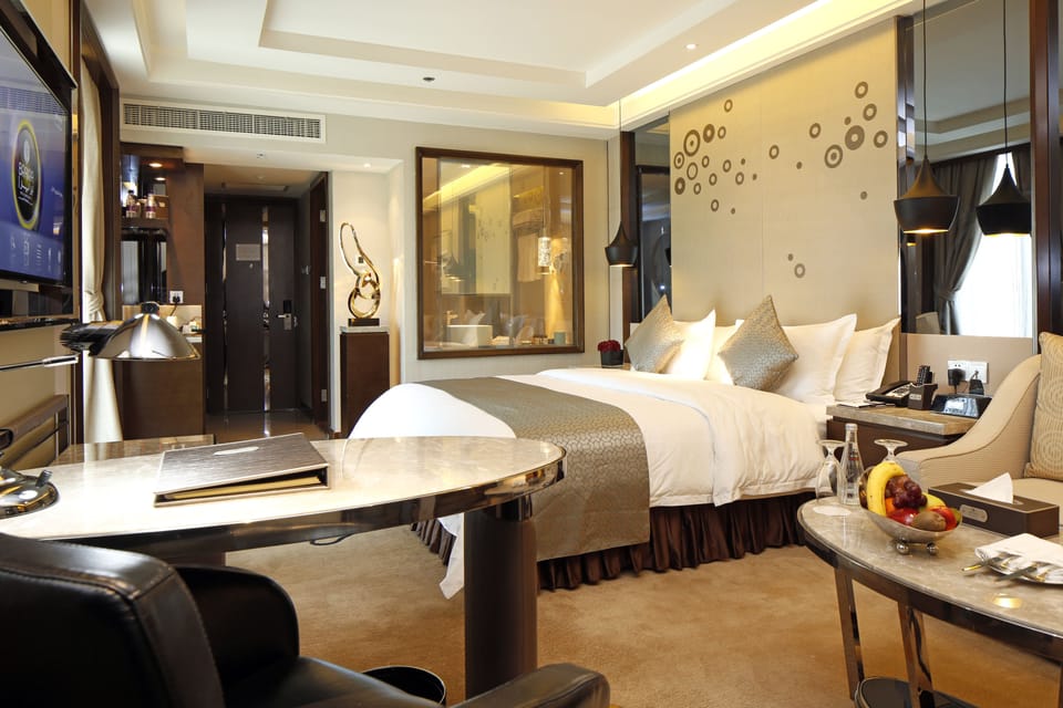Minibar, in-room safe, desk, blackout drapes