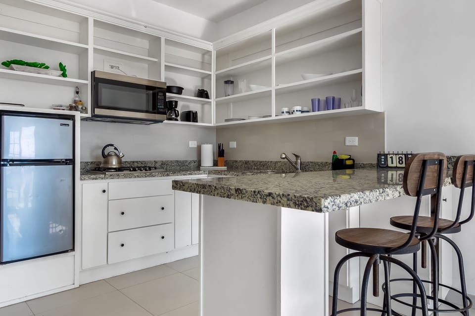 Apartment, 1 Queen Bed with Sofa bed, Ocean View (Jr Suite 1 - Playa Arcangel) | Private kitchen