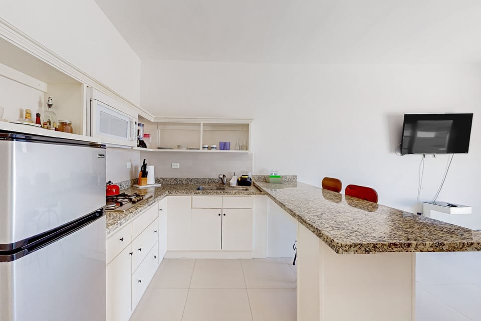 Apartment, 1 Queen Bed with Sofa bed, Ocean View (Jr Suite 2 - Playa Arcangel) | Private kitchen