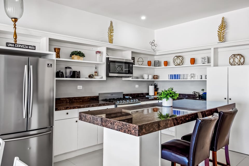 Villa, Multiple Beds, Patio, Partial Ocean View (Casa Capri 39 - Playa Arcangel) | Private kitchen