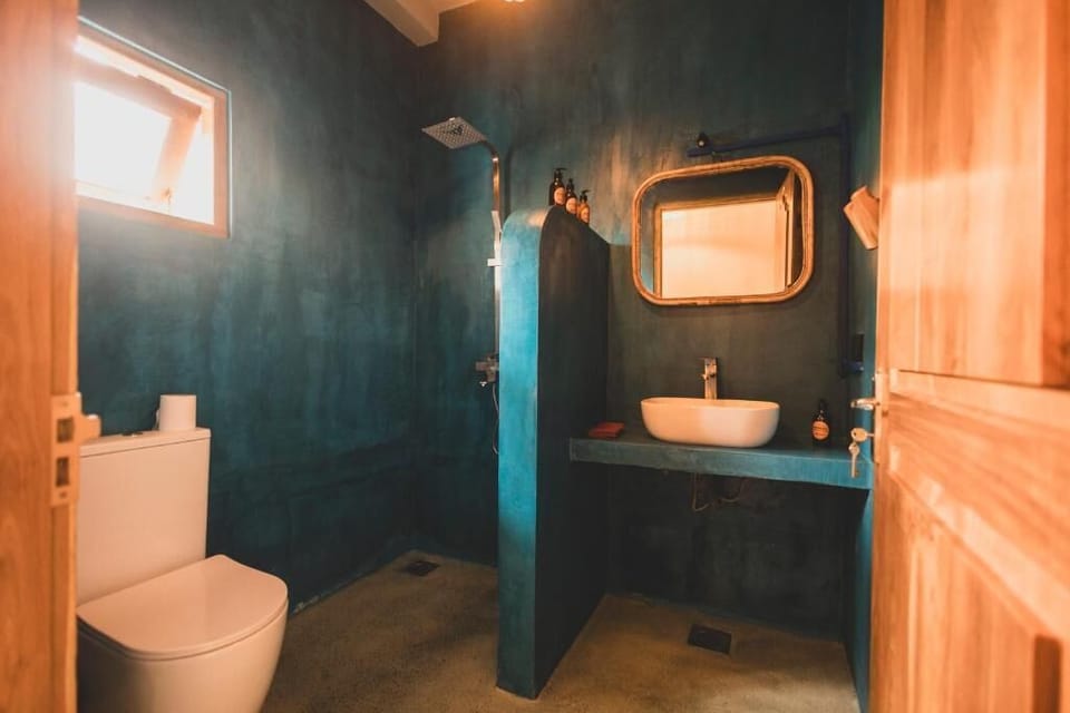 Towels, soap, shampoo, toilet paper