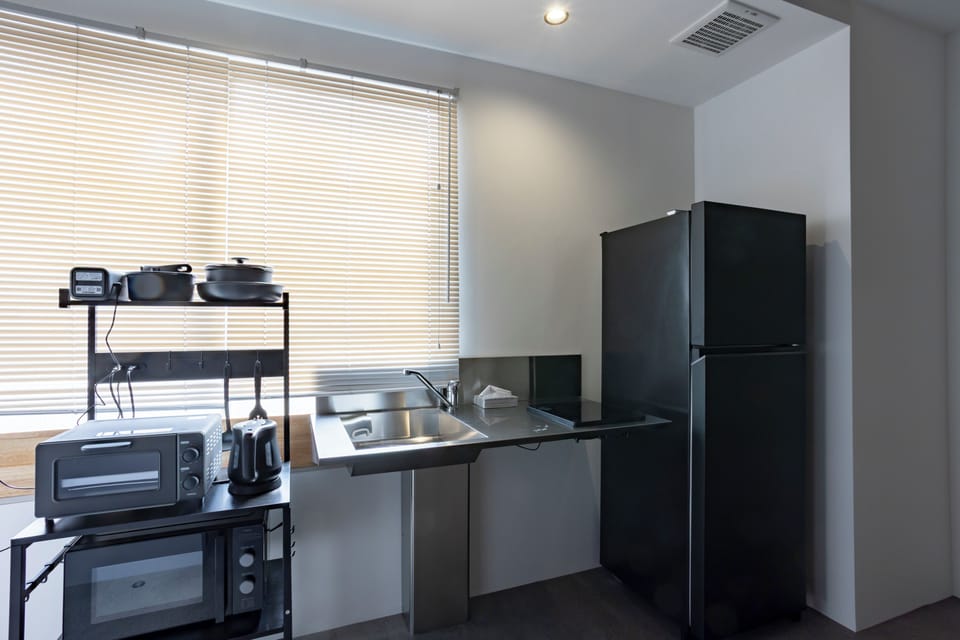 Basic Shared Dormitory, Men only, Non Smoking, Shared Bathroom | Private kitchen | Shared fridge, microwave