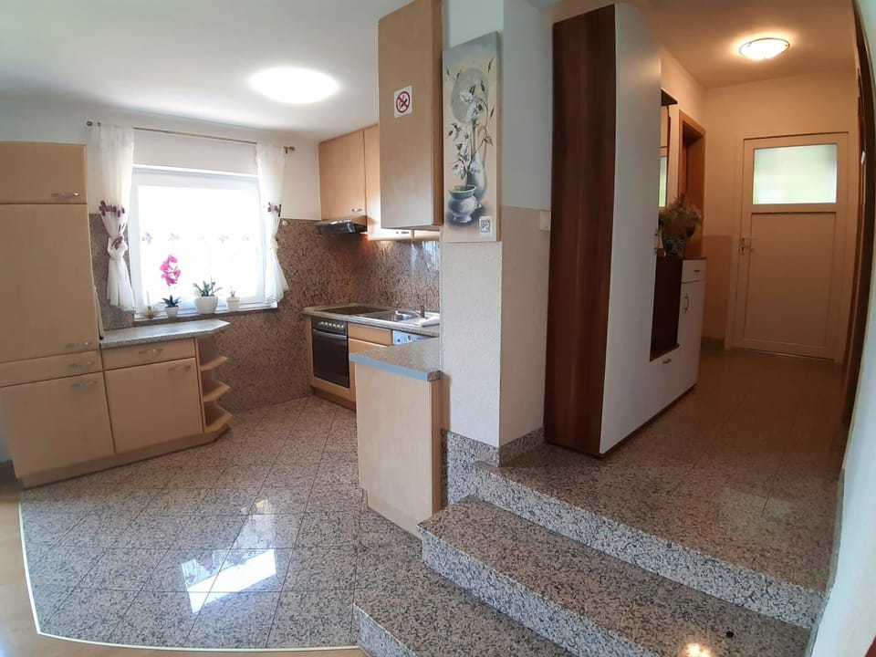 House | Private kitchen | Espresso maker, coffee/tea maker, fridge, microwave