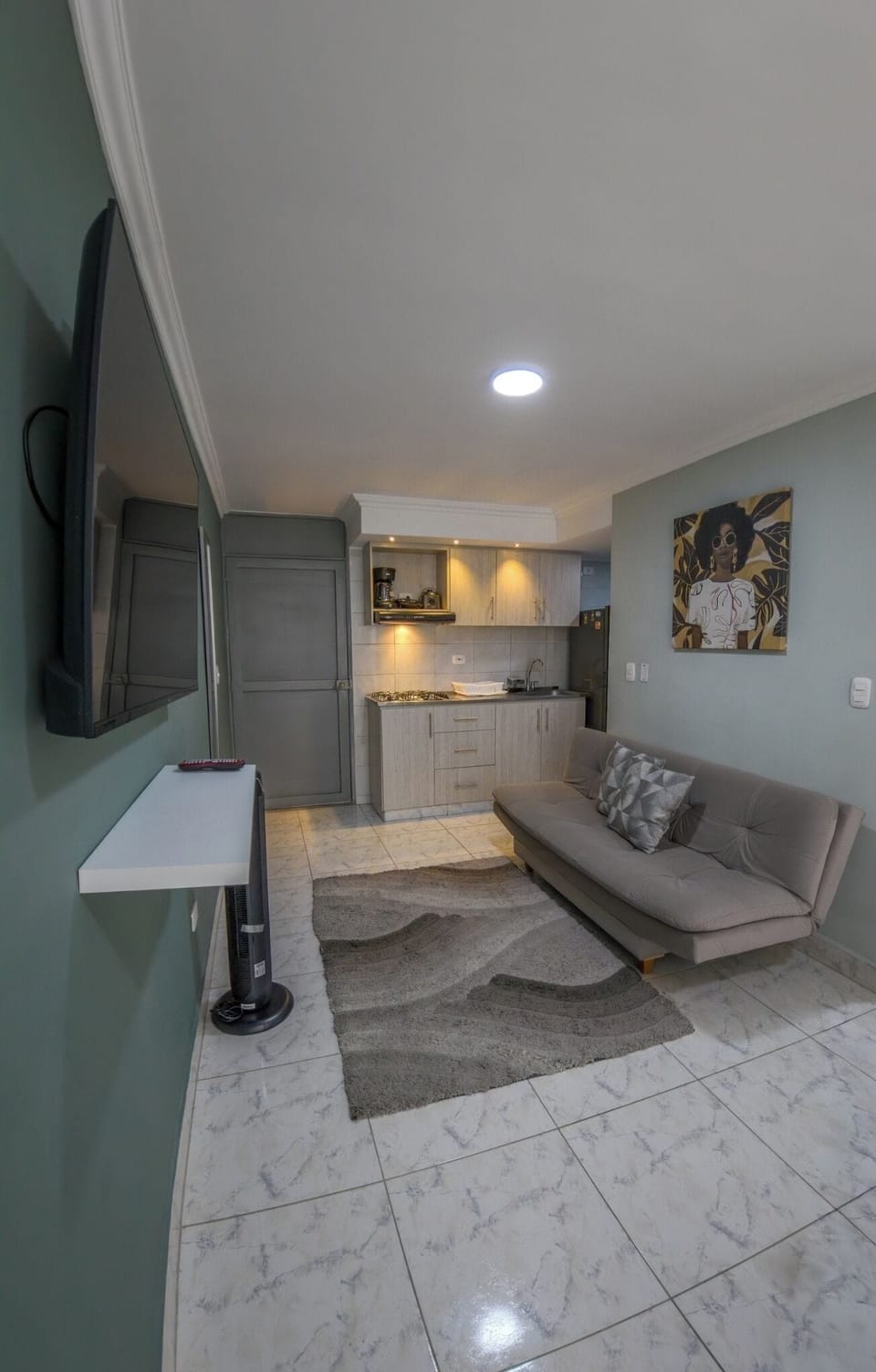 Comfort Apartment, Mountain View | Living area | Flat-screen TV