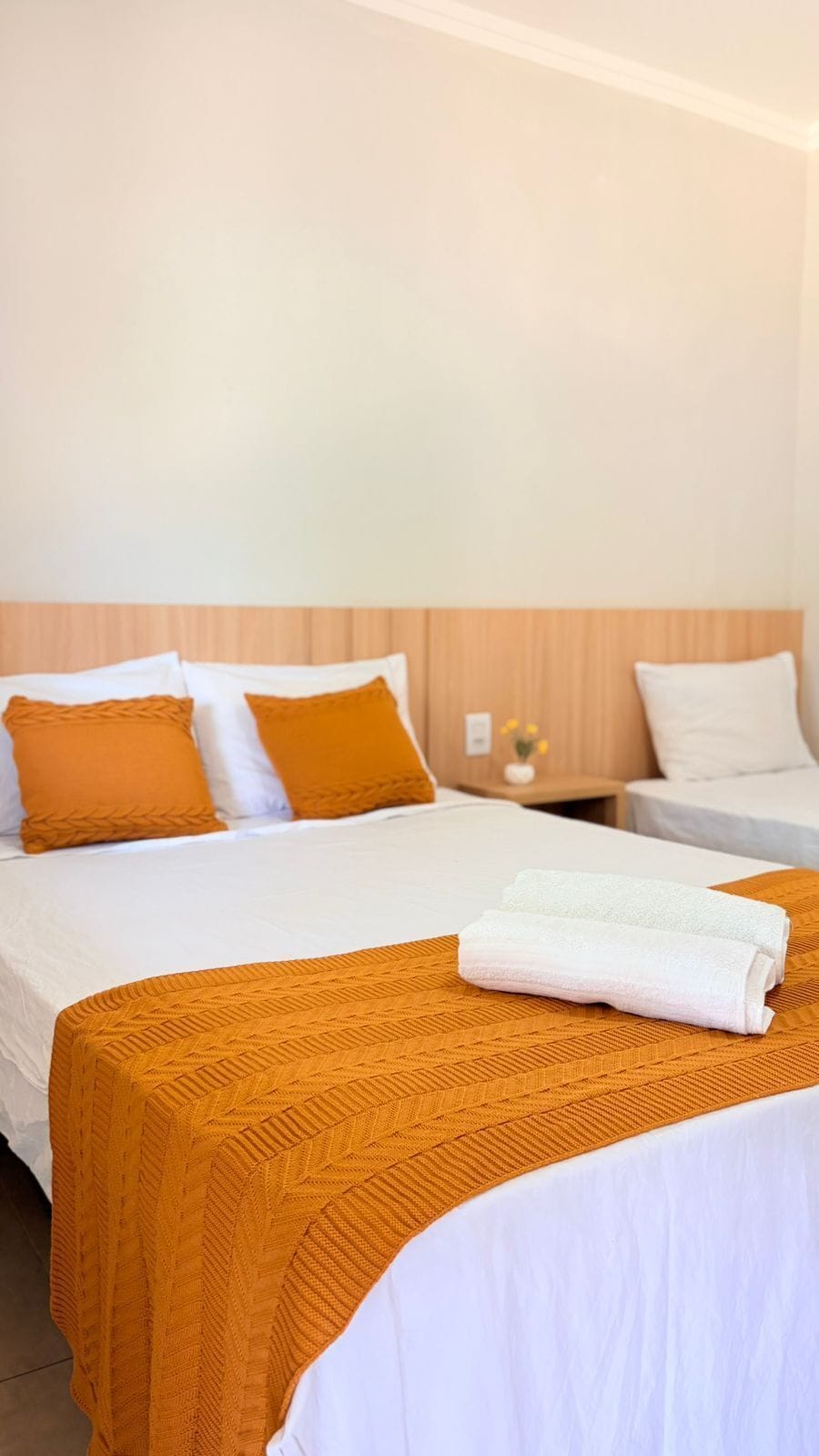 Triple Room | Laptop workspace, WiFi (free), bed sheets