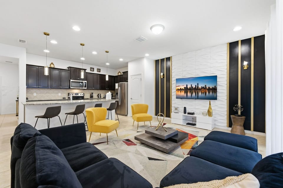 Townhome, Multiple Beds, Pool View (9035RS-SVH) | Living area