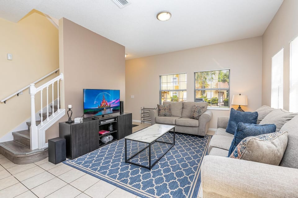 Townhome, Multiple Beds, Pool Access, Pool View (101PB-SVH) | Living area