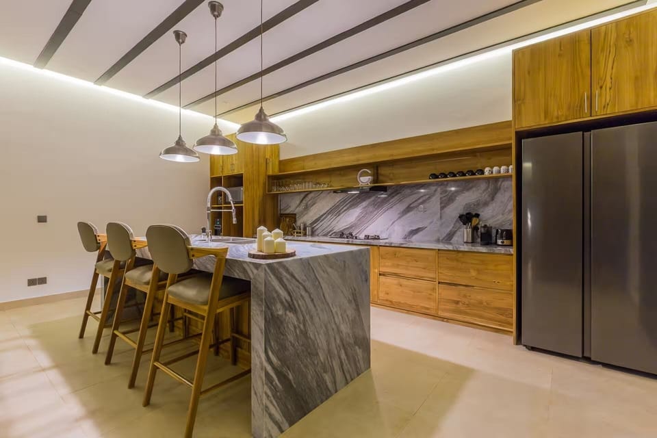 Luxury Villa, 3 Bedrooms, Private Pool | Private kitchen | Blender, spices, eco-friendly cleaning products, paper towels