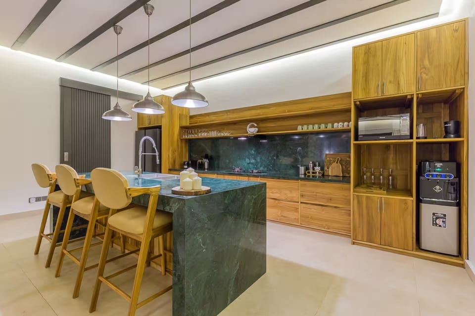 Luxury Villa, 3 Bedrooms, Private Pool | Private kitchen | Coffee/tea maker, toaster, blender, spices