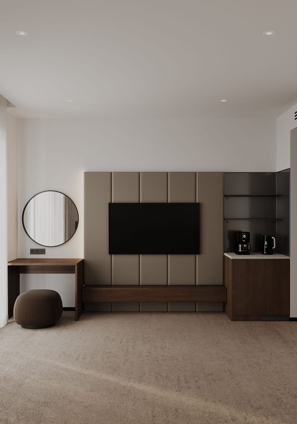 Classic Double or Twin Room, Balcony, Mountain View | Interior
