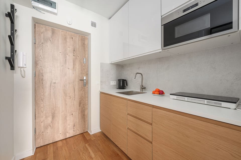 Classic Apartment, Balcony, Park View | Private kitchen