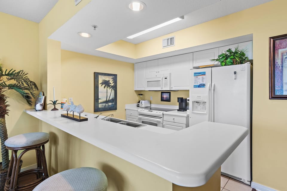 Condo, 1 King Bed with Sofa bed (Destin West Bayside Sandpiper #405) | Private kitchen