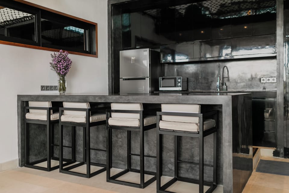Luxury Villa, 4 Bedrooms, Private Pool | Private kitchen | Fridge, microwave, oven, stovetop