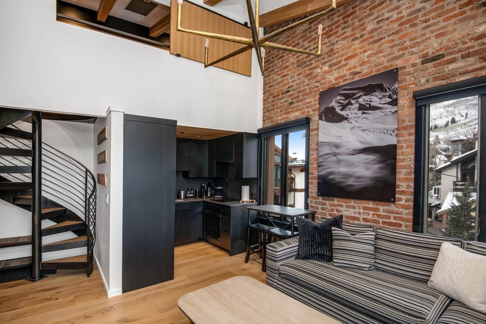 Condo, Multiple Beds (Wall Street 302, 1BD + Loft Condo in ) | Living area