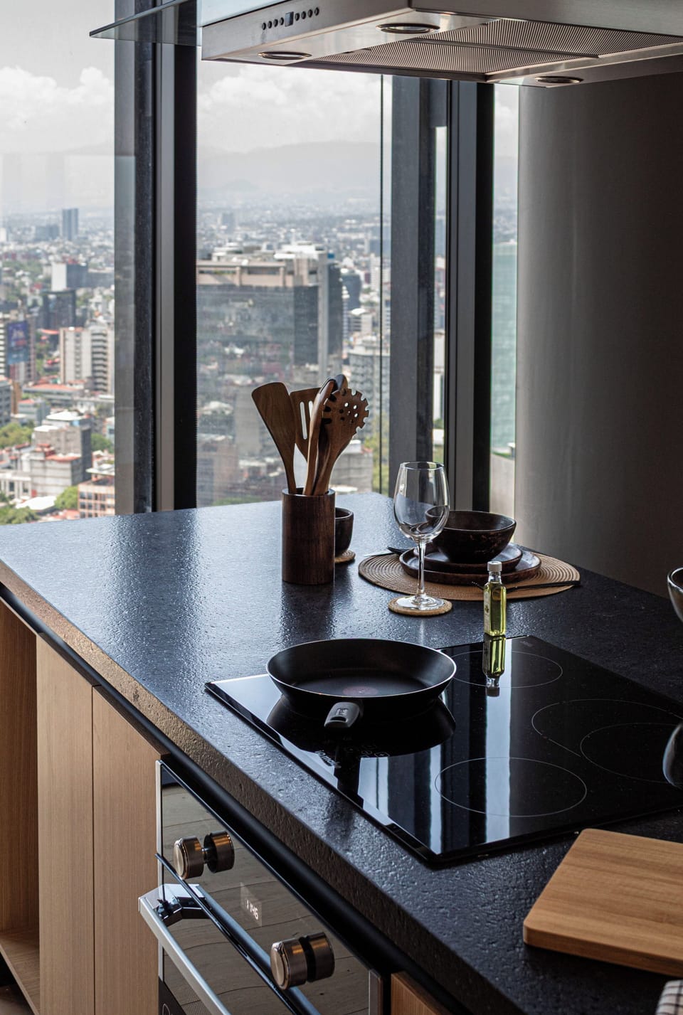 Superior Suite | Private kitchen | Fridge, microwave, oven, stovetop