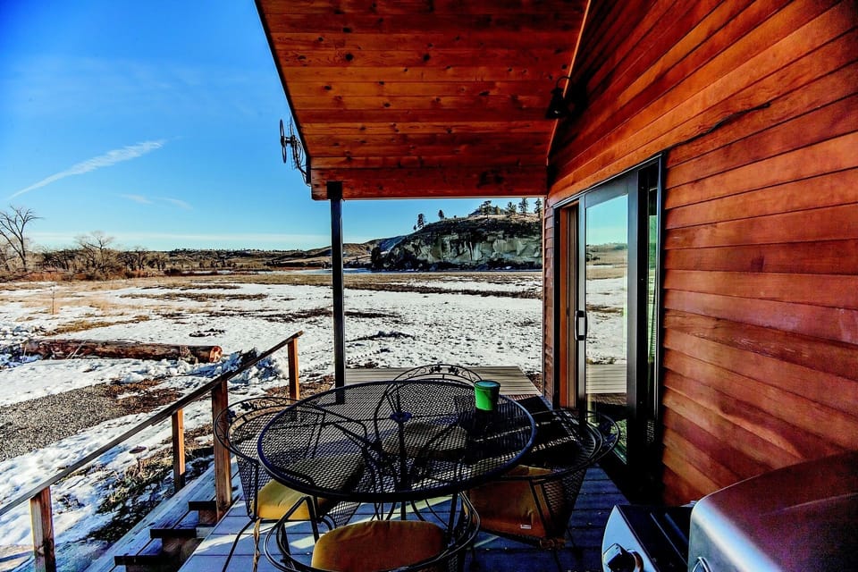 Comfort Cabin, Multiple Beds | Terrace/patio