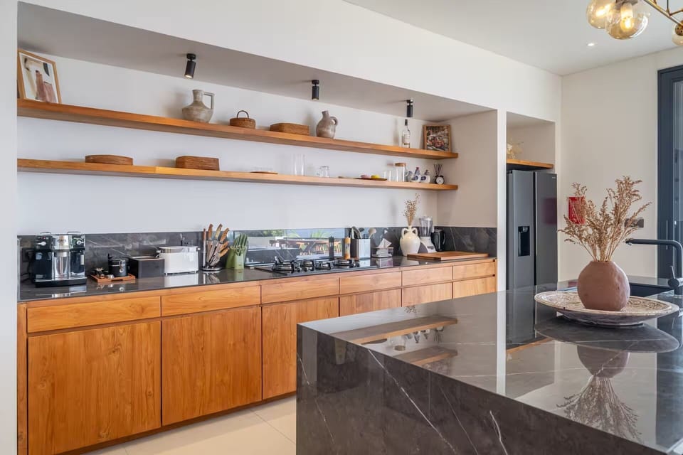 Luxury Villa, 4 Bedrooms, Private Pool, Ocean View | Private kitchen | Rice cooker, blender, spices, eco-friendly cleaning products