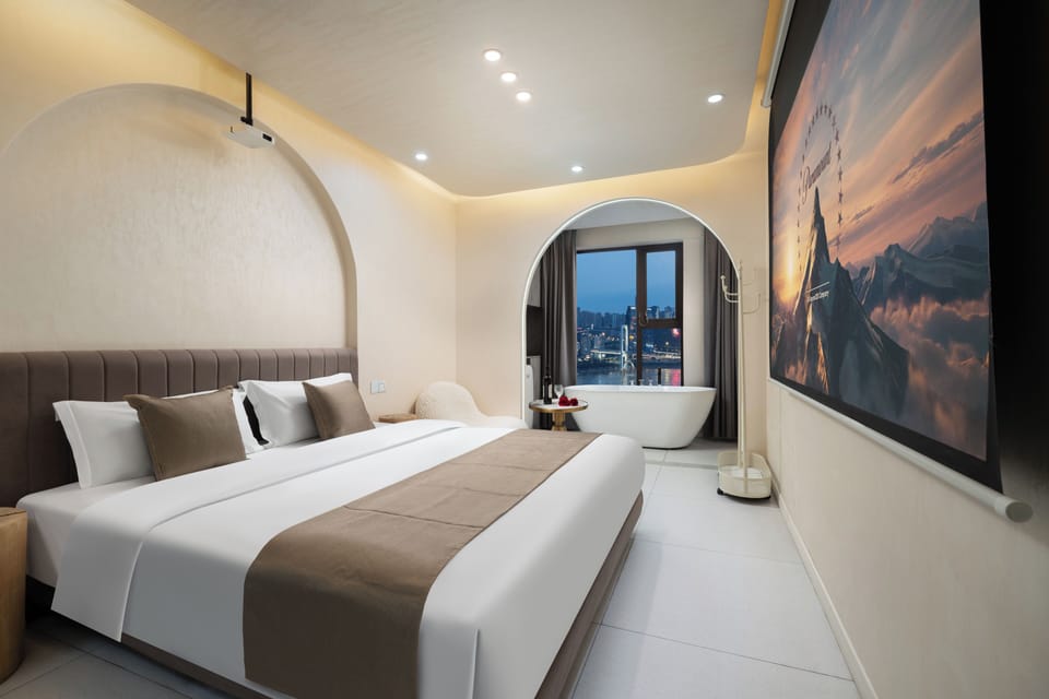 Superior Double Room, Non Smoking, River View | Premium bedding, down comforters, blackout drapes, WiFi (free)