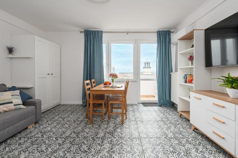 Standard Apartment, Balcony, City View | Living area | Flat-screen TV