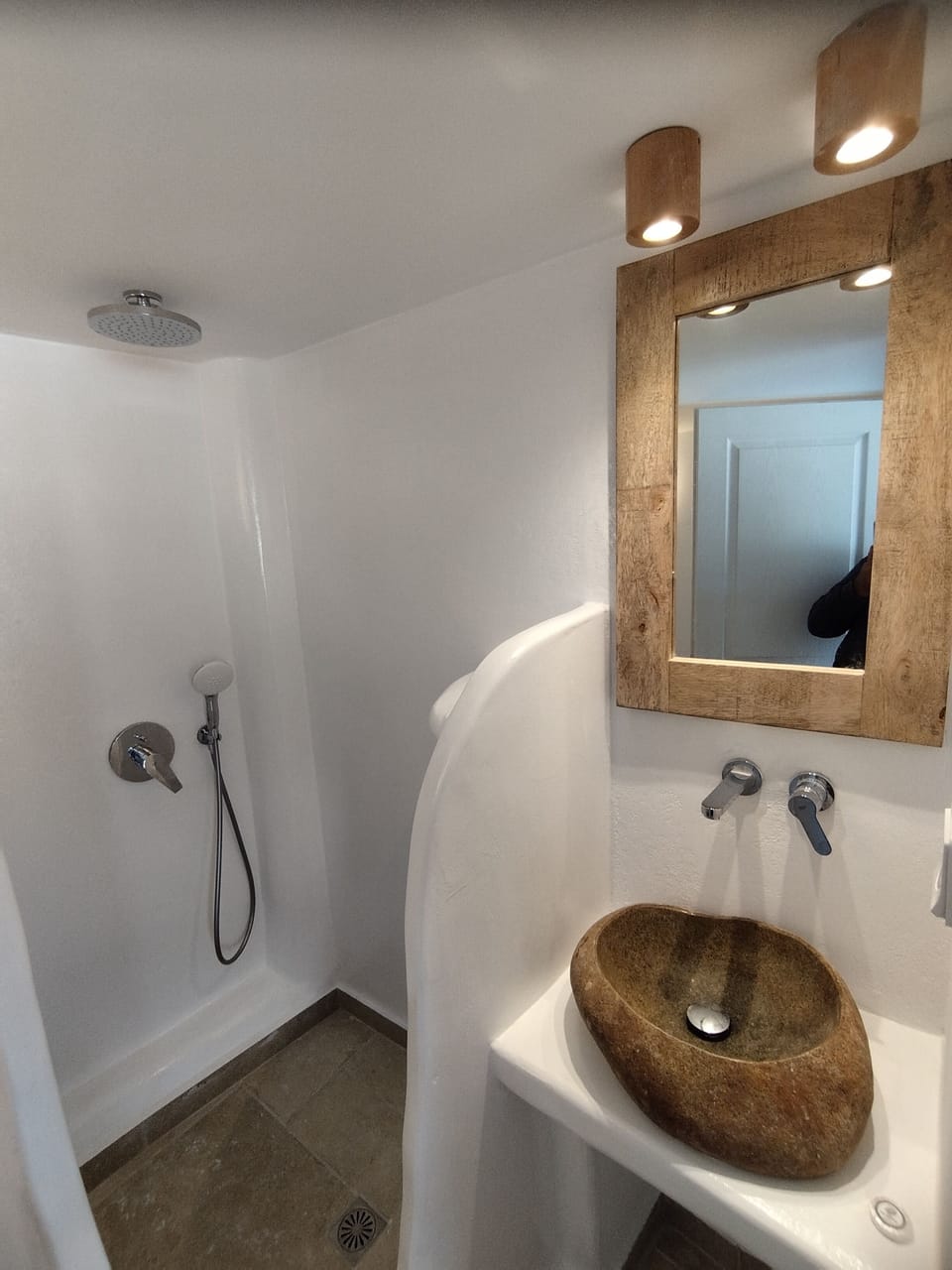 Small Villa with Loft & Private Pool | Bathroom | Shower, free toiletries, hair dryer, towels