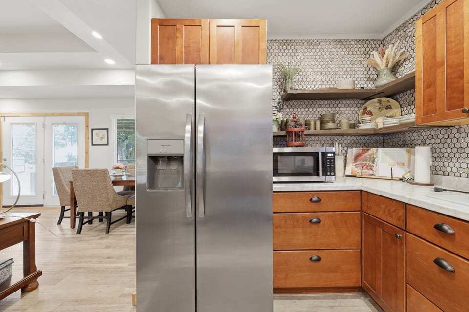House, 3 Bedrooms | Private kitchen | Fridge, oven, coffee/tea maker, toaster