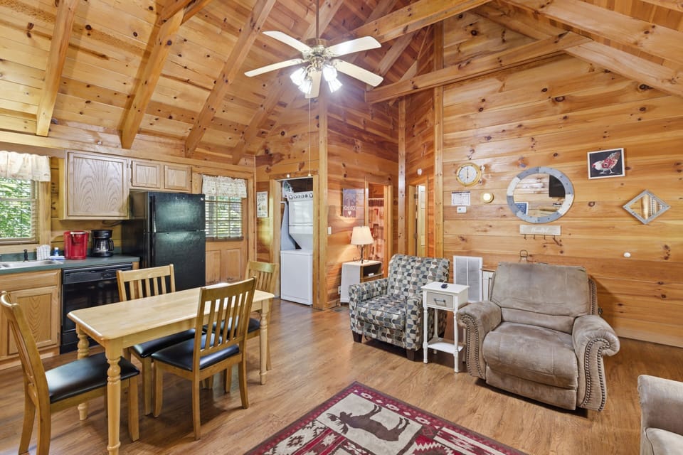 Cabin, 1 Bedroom | Living area | Smart TV