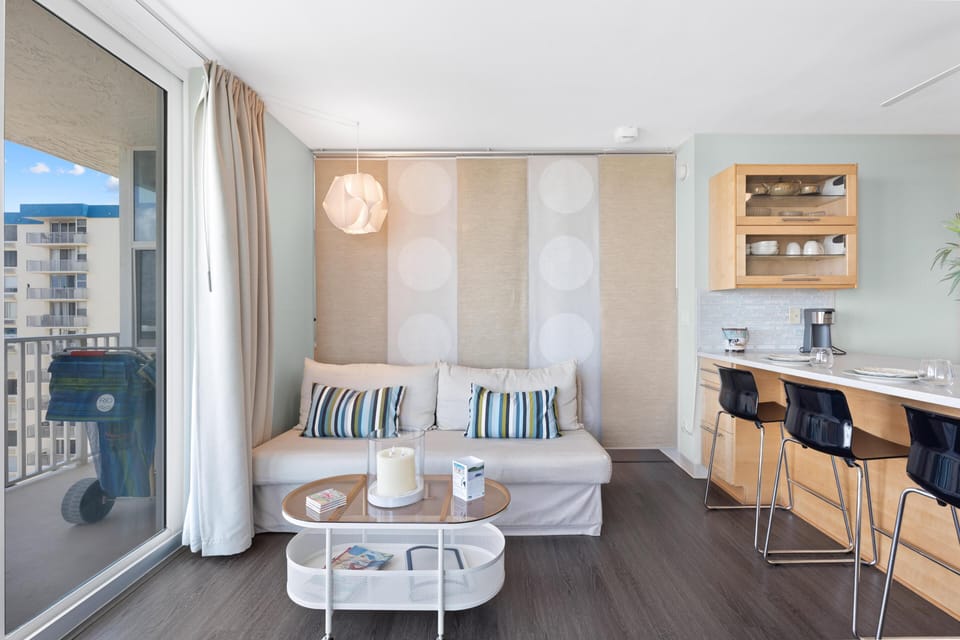 Condo, 1 King Bed with Sofa bed (Estero Beach & Tennis 908-B) | Living area