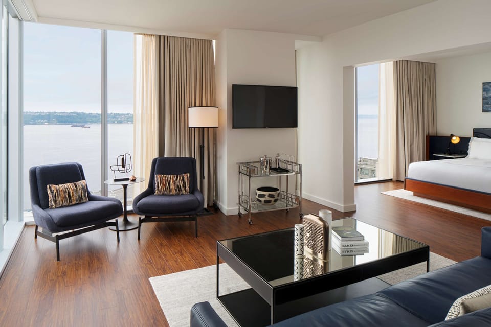 Premium bedding, minibar, in-room safe, desk