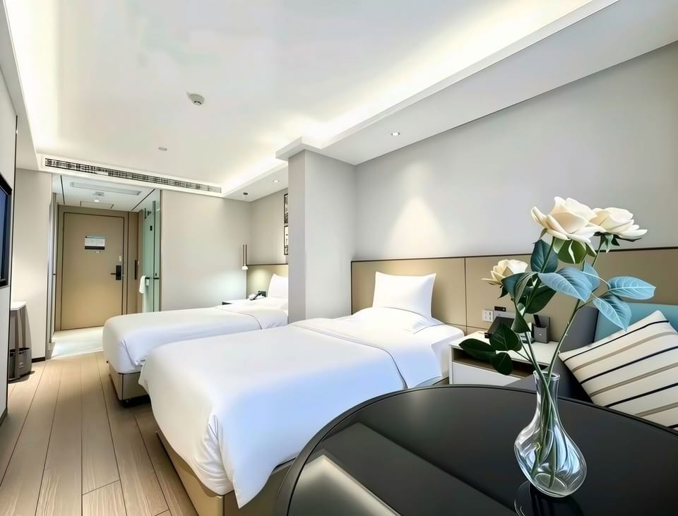 Superior Twin Room, City View | View from room