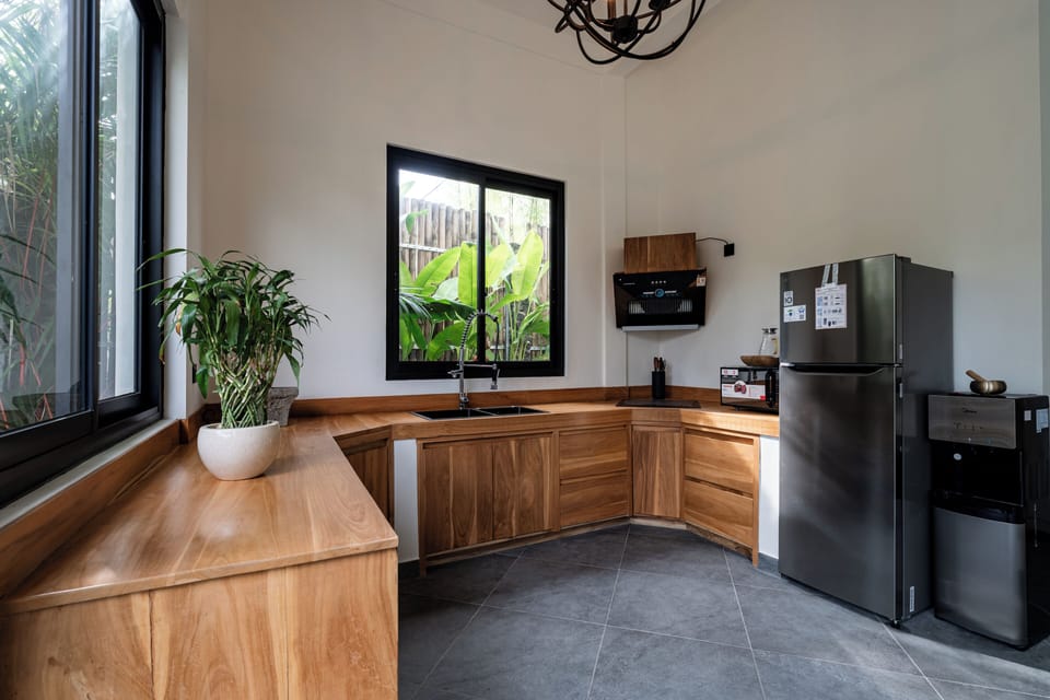 Luxury Villa, Balcony, Garden View | Private kitchen
