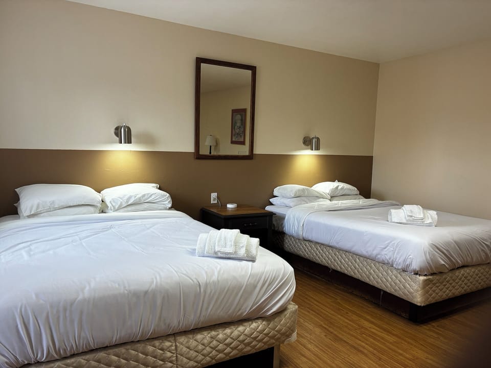 Triple Room, Multiple Beds, Non Smoking, Kitchenette | Desk, laptop workspace, free WiFi