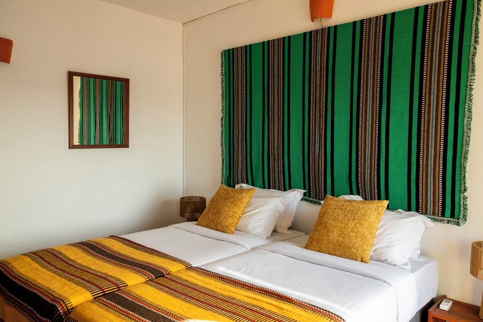 Standard Double or Twin Room | Minibar, WiFi (free), bed sheets