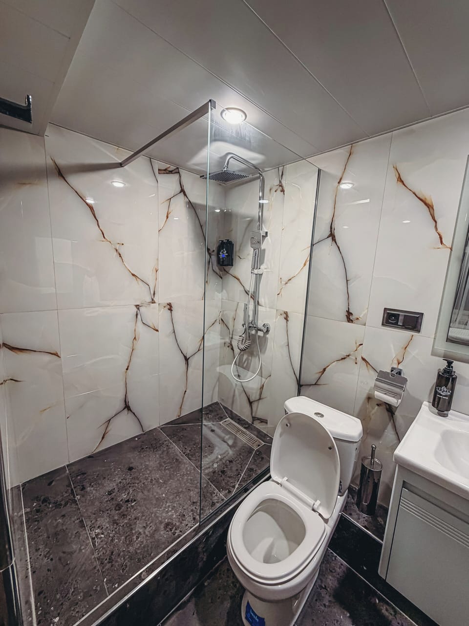 Double or Twin Room | Bathroom | Towels, soap, shampoo, toilet paper