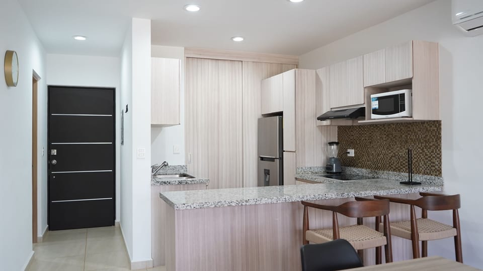 Standard Apartment, Balcony | Private kitchen