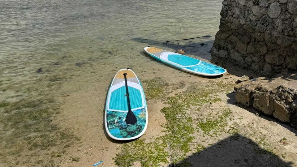 Private beach