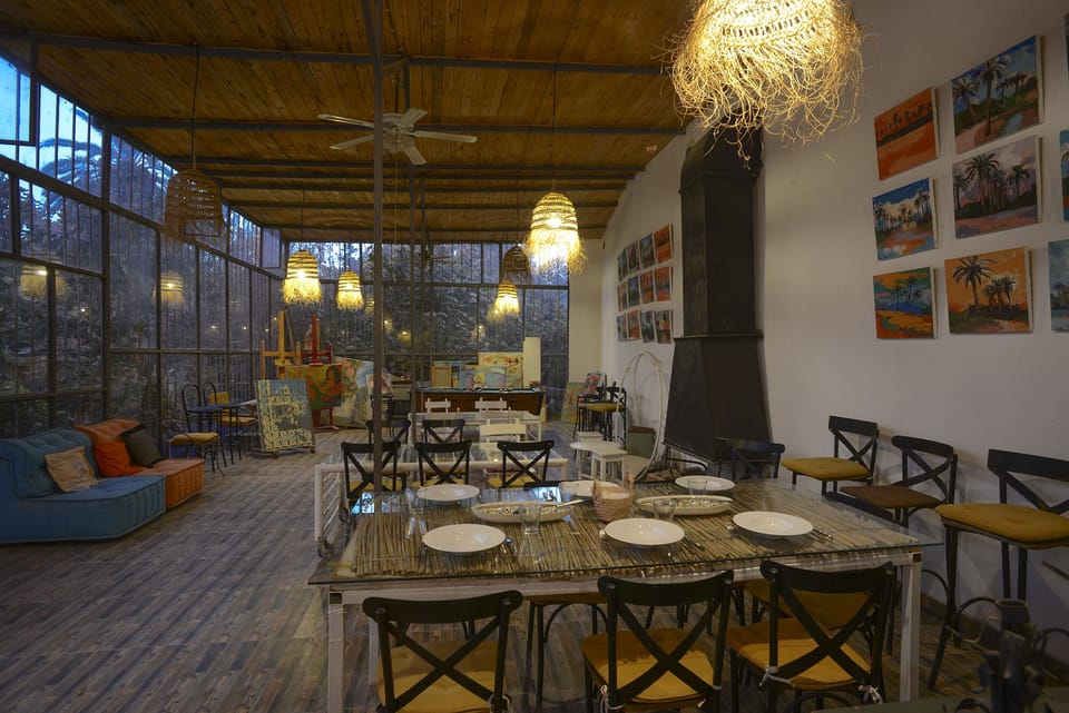 Classic Quadruple Room, Terrace, Garden View | Dining