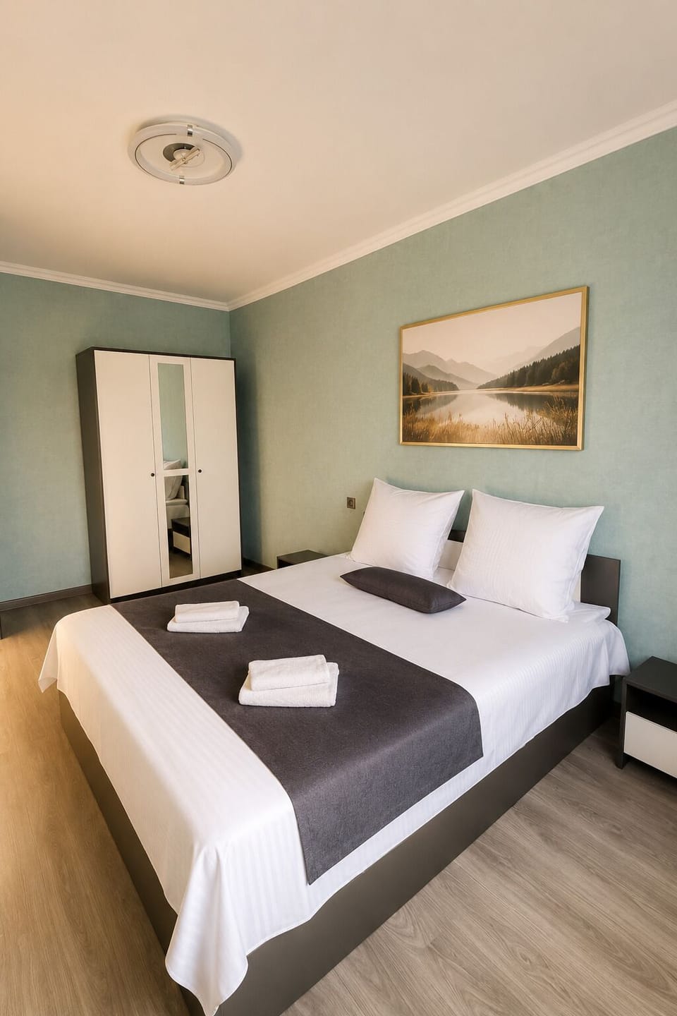 Deluxe Quadruple Room, 1 Queen Bed with Sofa bed, Mountain View | Iron/ironing board, free WiFi