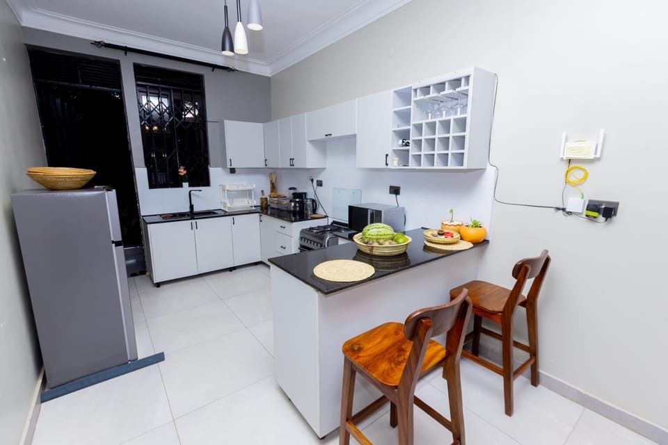 Comfort Apartment, City View | Private kitchen | Fridge