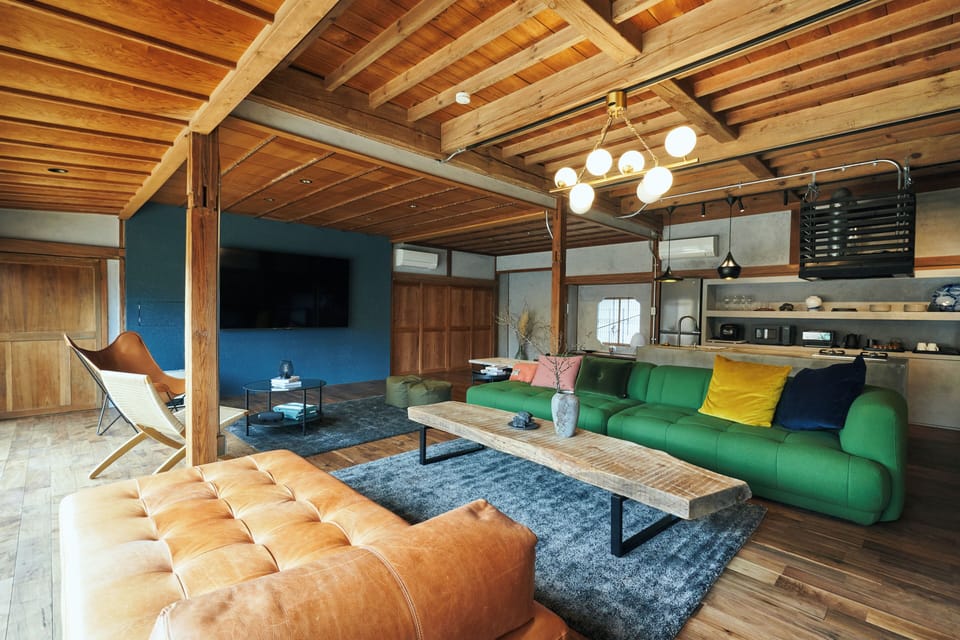 Deluxe Villa, Garden View | Living area | Flat-screen TV