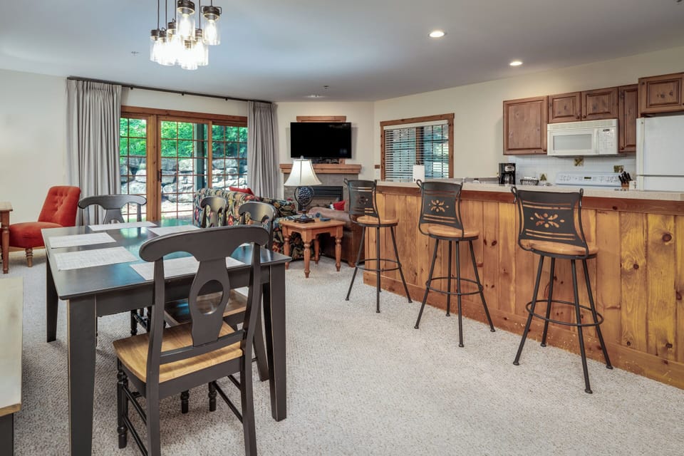 Condo, 2 Bedrooms (Alpine Village) | Private kitchen | Espresso maker, coffee/tea maker