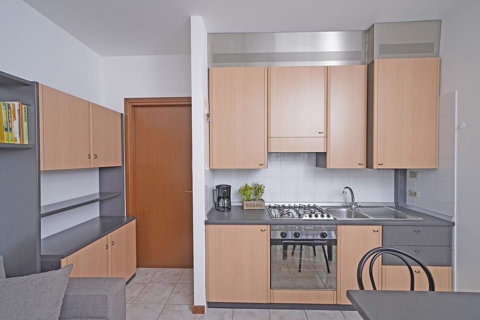 Apartment | Private kitchen | Espresso maker, electric kettle